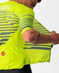 CASTELLI Cyklistický dres s krátkym rukávom - CLIMBER'S 3.0 - modrá/žltá