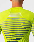 CASTELLI Cyklistický dres s krátkym rukávom - CLIMBER'S 3.0 - modrá/žltá