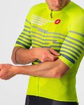 CASTELLI Cyklistický dres s krátkym rukávom - CLIMBER'S 3.0 - modrá/žltá