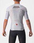 CASTELLI Cyklistický dres s krátkym rukávom - CLIMBER'S 3.0 - strieborná/šedá