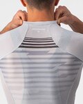 CASTELLI Cyklistický dres s krátkym rukávom - CLIMBER'S 3.0 - strieborná/šedá