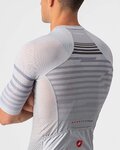 CASTELLI Cyklistický dres s krátkym rukávom - CLIMBER'S 3.0 - strieborná/šedá