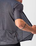 CASTELLI Cyklistický dres s krátkym rukávom - ENDURANCE ELITE - šedá