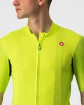 CASTELLI Cyklistický dres s krátkym rukávom - ENDURANCE ELITE - žltá