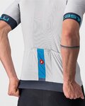 CASTELLI Cyklistický dres s krátkym rukávom - ENTRATA VI - šedá