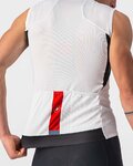 CASTELLI Cyklistický dres bez rukávov - ENTRATA VI - ivory