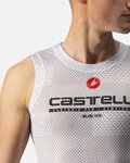 CASTELLI Cyklistické tričko bez rukávov - PRO MESH BL - šedá