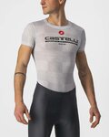 CASTELLI Cyklistické tričko s krátkym rukávom - PRO MESH BL - šedá