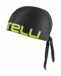 CASTELLI Cyklistická bandana - bandana - žltá/čierna