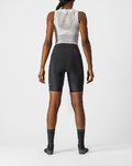 CASTELLI Cyklistické nohavice krátke bez trakov - ENDURANCE LADY - čierna