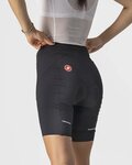 CASTELLI Cyklistické nohavice krátke bez trakov - VELOCISSIMA 3 LADY - čierna