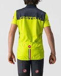 CASTELLI Cyklistický dres s krátkym rukávom - NEO PROLOGO KIDS - žltá/modrá