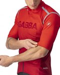 CASTELLI Cyklistický dres s krátkym rukávom - GABBA ROS SPECIAL  - červená