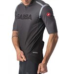 CASTELLI Cyklistický dres s krátkym rukávom - GABBA ROS SPECIAL - šedá
