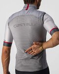 CASTELLI Cyklistická vesta - ARIA - strieborná