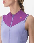 CASTELLI Cyklistický dres bez rukávov - SOLARIS LADY - fialová