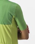 CASTELLI Cyklistický dres s krátkym rukávom - VELOCISSIMA LADY - zelená/žltá