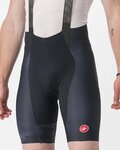 CASTELLI Cyklistické nohavice krátke s trakmi - FREE AERO RC KIT - čierna