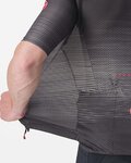 CASTELLI Cyklistický dres s krátkym rukávom - AERO RACE 6.0 - antracitová