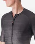 CASTELLI Cyklistický dres s krátkym rukávom - AERO RACE 6.0 - antracitová