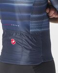 CASTELLI Cyklistický dres s krátkym rukávom - CLIMBER'S 3.0 - modrá