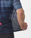 CASTELLI Cyklistický dres s krátkym rukávom - CLIMBER'S 3.0 - modrá