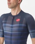CASTELLI Cyklistický dres s krátkym rukávom - CLIMBER'S 3.0 - modrá