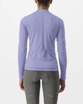 CASTELLI Cyklistický dres s dlhým rukávom letný - ANIMA 4 LADY - fialová