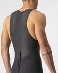 CASTELLI Cyklistická kombinéza - ELITE SPEED - čierna