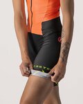 CASTELLI Cyklistický overal - FREE SANREMO LADY - čierna/oranžová