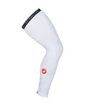 CASTELLI Cyklistické návleky na nohy - UPF 50+ LIGHT - biela