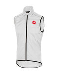 CASTELLI Cyklistická vesta - SQUADRA - biela