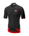 CASTELLI Cyklistický dres s krátkym rukávom - VOLATA 2.0 - červená/čierna