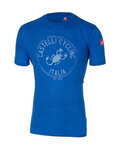 CASTELLI Cyklistické tričko s krátkym rukávom - ARMANDO  - modrá