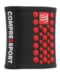 COMPRESSPORT potítka - 3D.DOTS - červená/čierna