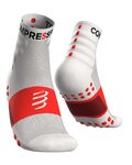 COMPRESSPORT Cyklistické ponožky klasické - TRAINING - biela
