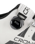 Cyklistické tretry - CR-3-19 NYLON - biela