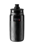 ELITE Cyklistická fľaša na vodu - FLY TEX 550 ml - čierna