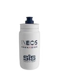 ELITE Cyklistická fľaša na vodu - FLY INEOS GRENADIERS 550 ml - biela