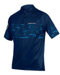 Cyklistický dres s krátkym rukávom - HUMMVEE RAY MTB - modrá