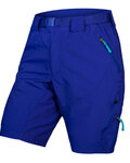 Cyklistické nohavice krátke bez trakov - HUMMVEE II LADY - modrá