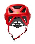 FOX Cyklistická prilba - MAINFRAME TRVRS - červená