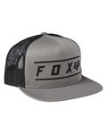 FOX Cyklistická čiapka - PINNACLE SNAPBACK - šedá