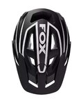 FOX Cyklistická prilba - SPEEDFRAME PRO DVIDE - čierna/biela