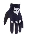 FOX Cyklistické rukavice dlhoprsté - DIRTPAW - biela/čierna