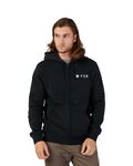 FOX mikina - ABSOLUTE FLEECE ZIP - čierna