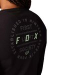 FOX Cyklistický dres s krátkym rukávom - RANGER 3/4 LADY - čierna