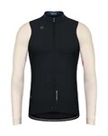 GOBIK Cyklistický dres s dlhým rukávom zimný - PACER BLEND - modrá/čierna/ivory