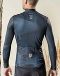 GOBIK Cyklistická zateplená bunda - SKIMO PRO THERMAL - čierna