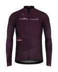 GOBIK Cyklistická zateplená bunda - SKIMO PRO THERMAL - fialová